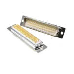 1PCS 3U Gold Plated Solid Pin DB50 MALE FEMALE CONNECTOR Solder Type D-Sub 50pin serial port Adapter 50 pin 50P - Image 3