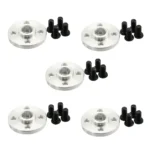 5pcs Metal Steering Gear Disc Stent 25T Servo Arm Round Type for MG995 MG996R RC Robot Car - Image 2