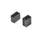 10PCS SMT SMD 2X4 PIN Double row Straight FEMALE PIN HEADER 2.54MM PITCH Connector Socket 2*4 8PIN 2x4P 2x4pin FOR PCB BOARD - Image 2
