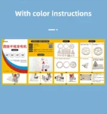 DIY Hand Flashlight DIY Science Experiment Kit & Education Model Toy Physics Science Toys For Children Gift Toy Project - Image 11