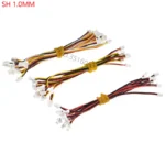 10Pcs 1.0/1.25/1.5/2.0/2.54mm Sh/Jst/Zh/Ph/Xh Double Header Female Plug Connector With Wire Same/Reverse Cable 2/3/4/5/6/8P Pin - Image 2
