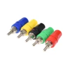 5pcs M4X36 Pure Copper Terminal 4mm Banana Jack Socket 20A Binding Post Banana Plug Connector - Image 2