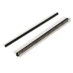 10pcs 1X40 2X40 40Pin 80Pin 2.54MM Right Angle Single Row Pin Head Male 90 Degree Connector Double Row Pin Header For Arduino - Image 3