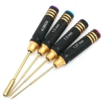 4pcs Titanium Coated 1.27mm 1.3mm1.5mm 4.0Box Hexagon Screwdriver Screw Driver Tool Kit For Rc Car 1/24 Axial Scx24 90081 C10 - Image 8