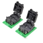 1pcs Qfn8 Wson8 Dfn8 Mlf8 To Dip8 Programmer Adapter Socket Converter Test Chip Ic For 1.27mm Pitch 8x6mm 6x5mm Spi Flash Qfn-8 - Image 5