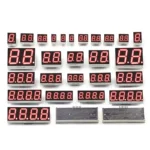 5Pcs 0.28 Inch Digital Tube LED Display 1Bit 2Bit 3Bit 4Bit Display Common Anode / Cathode 0.28"/0.36"/0.4"/0.56" 7 Segment Red - Image 2