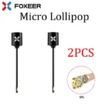 2pcs FOXEER Micro Lollipop V4 High Gain Antenna 5.8G 2.5DBi Omni RHCP SMA/RP-SMA/Angle /Straight MMCX/UFL Super Mini VTX Antenna - Image 10