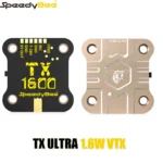 SpeedyBee TX ULTRA TX1600 5.8GHz 48CH 1.6W FPV VTX Analog Image Transmission 2-6S Lipo For RC FPV Long Range Racing Drone - Image 2