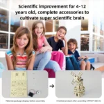 DIY Solar Windmill Science DIY Physics Educational Toy Kit for Kid Model 2 in 1 Solar Power Technology Experiment Gift Idea - Image 6