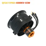 QX-MOTOR 64mm EDF 5 Blades Ducted Fan w/ QF2611 Pro 4000KV 3200KV 2900KV RC Brushless Motor CW CCW for 3S 4S 6S RC Jet Airplane - Image 14