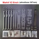 Mark4 V2 Mark 4 7inch 295mm / 8inch 367mm / 9inch 387mm / 10inch 427mm 3K Full Carbon Fiber TrueX Frame for FPV Camera Kit Done - Image 8