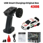 Rc Toys 1/43 RC Drift Car with Gyro Upgraded Ver 2.4G Remote Control Mini Drift Race Car 4WD Radio Control RC Toys Traffic Cones - Image 11