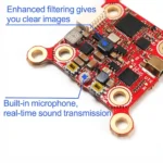 HGLRC Zeus VTX 350mW / 800mW / 1.6W / 2.5W FPV 5.8G 2.4G 40CH Built-in Microphone Transmitter For RC FPV Racing Freestyle Drone - Image 17