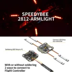 4PCS SpeedyBee Programable 2812 Arm LED Light Armlight 5V RGB For RC FPV Racing Freestyle Whoop Drone Quadcopter Runcam - Image 2