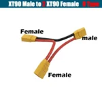 XT60 XT30 EC5 T XT90 TRX Plug Parallel Battery Connector Cable Extension O Separator Plug Adapter With Silicon Wire For Rc Model - Image 6