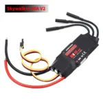 Hobbywing Brushless ESC 40A 50A 80A 100A V2 Drone ESC 2-4S Skywalker Speed Controller With BEC/UBEC For RC Quadcopter Helicopter - Image 9