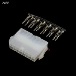 10PCS 5557/5559 4.2mm 2*1/2/3/4/5/6/7/8/10P Pin Female Plug For PC Computer Card GPU PCIe Power Connector Plastic Shell Housing - Image 12