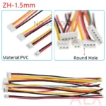 5/10Pcs JST ZH-1.5mm Pitch Male Plug Connector With Wire 100/200/300mm Cable 2/3/4/5/6/7/8/9/10P Pin Jumper Line For Arduino - Image 5