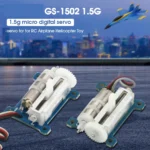 2pcs GS-1502 1.5g servo micro digital servo loading two linear servo for for RC Airplane Helicopter Toy - Image 7