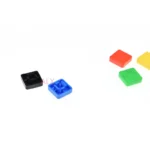 50PCS square Tactile Button caps for B3F-4055 12X12X7.3MM Micro TACT Key SWITCH FOR ARDUINO 12*12*7.3MM 12X12X7.3 SWITCHES - Image 2