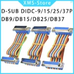 D-SUB DIDC 9 15 25 37Pin DB9 DB15 DB25 DB37 Male Female Cable D-SUD serial port connector adapter RS232 COM Extension Cable