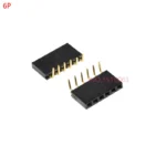 10pcs 1x/2/3/4/5/6/8/10/40 Pin Single Row Right Angle Female Pin Header 2.54mm Pitch Strip Connector Socket 3p/4p/6p/8p/20p/40p - Image 4