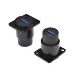 1PCS D type metal usb female socket module panel mounting holder adapter usb 3.0 female to female connector for 86 panel cannon - Image 3