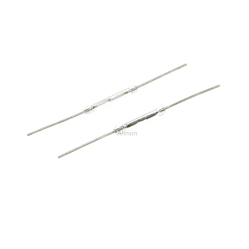 20pcs Y213 Dry Reed Pipe Magnetic Control Switch 2*14 Mm Normally Open Magnetic Induction Switch