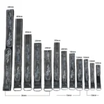 5pcs iFlight 20mm 15mm width 500mm 400mm 300mm 250mm 200mm Length Microfiber PU Leather Battery Strap Non-slilp Belt for FPV - Image 2