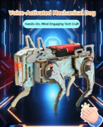 DIY Voice Control Mechanical Dog DIY Science Experiment Kit & Education Model Toy For Children Gift Toy Building Project - Image 7