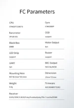 Aocoda-RC F765S F775S V2 Stack F722 V2 3065S / 3075S 65A / 75A 4in1ESC 30x30mm 3-6S per FPV Freestyle Drone - Image 7