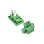 3SETS 15CDGV 2/3/4/5/6/8 pin 3.81MM pitch pluggable screw terminal block 3.81 PLUG TYPE pcb connector with Flange PLUG + SOCKET - Image 4