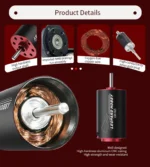 Leopard Hobby 1625 Brushless Motors 6000kv 9000kv For 1:28 Mini Rc Electric Remote Control Model Car Drift Racing Motor Mini-Q - Image 15