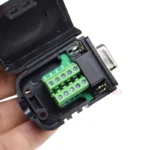 1pcs Db9 9pin Female Plug Serial Port Connector Terminal Adapter With Black Shell d-sub Com Rs232 Rs485 Wire Cable Free Solder - Image 3