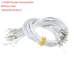 100pcs 10cm/20cm/30cm Jst 1.25mm Wire With terminal/without Shell 1.25 Cable Double Header