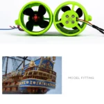 DC 12V-24V 20A Underwater Jet Boat 4 Blade CW CCW Thruster Engine for DIy Rc Robot Decoy Nest Boat Submarine Motor - Image 5