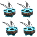4pcs UAngel Samguk Series Wu 2206 2400KV 2700KV 3-4S / 1750KV 4-6S Brushless Motor CW for RC Models Multicopter Frame