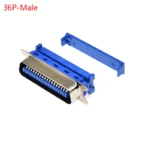1PCS 57 Series 24/36/50 pin male female plug connector Line Pressed Type for computer printer 24pin/36pin/50pin - Image 7