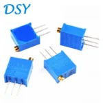 10PCS 3296W Potentiometer Precision Adjustable Resistance Multi-turn Trimming 100R Trimmer Potentiometer 1K 2K 5K 10K 103 100K - Image 4