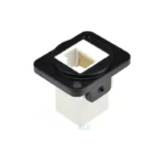 1pcs Simple Rj45 Network Connector Metal Panel Socket D Type Mounting Cat5e Cat6 Aviation Waterproof Through Socket - Image 4