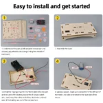 DIY Handmade Magic Window DIY Science Experiment Kit & Education Model Toy Physics Science Toys For Children Gift Toy Project - Image 10