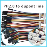5PCS XH2.54/PH2.0/HY2.0/ZH1.5/MX1.25/SH1.0 To Dupont Line Cable 1P Female 2/3/4/5/6/P 20CM 26AWG 28AWG Jumper Wire - Image 9