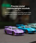 Turbo Racing 1:76 C61 C62 C63 C64 Drift RC Car upgraded version With Gyro Full Proportional Remote Control RTR Kit - Image 13