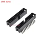 5/10Pcs Right Angle 6/10/20/26/34/40 Pin 2.54mm Pitch Male Socket Idc Box Header Pcb Connector Double Row 10p/20p/40p Dc3 Header - Image 12