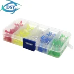 200PC/Set 3mm/5mm LED KIT Mixed Color Red Green Yellow Blue White Light Emitting Diode Assortment Box Set - Image 3