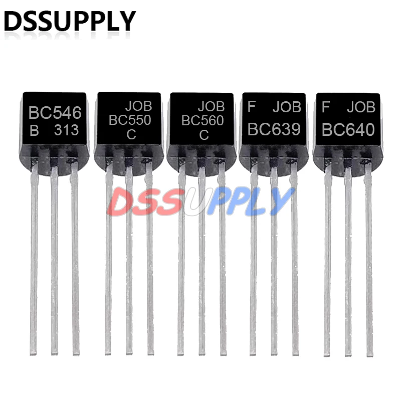 100Piece BC546B BC547B BC548B BC556B BC557B BC558B BC559B BC546 BC547 BC548 BC556 BC549C BC549B BC547C BC560C BC560B BC639 BC640