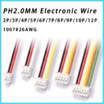 10PCS SH1.0 MX1.25 ZH1.5 PH2.0 XH2.54 Electronic Wire Cable Connector 2/3/4/5/6/7/8/9/10/12 Pin Plug 10CM/20cm/30CM Wire Length - Image 9