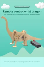 DIY Science Toys Children Educational STEM Kits Dinosaur Model Technologia Experimental Tool Wood Puzzle Games School Supply - Image 8