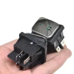 1PCS 20A KCD4 4PIN stainless steel Push Button with light rocker Switch ON/OFF 16A/250V 4 pin waterproof boat power switch - Image 4