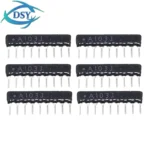 10PCS/LOT DIP Exclusion 9 Pin Network Resistor Array A103J A102J 103 102 221 331 220R 330R Ohm